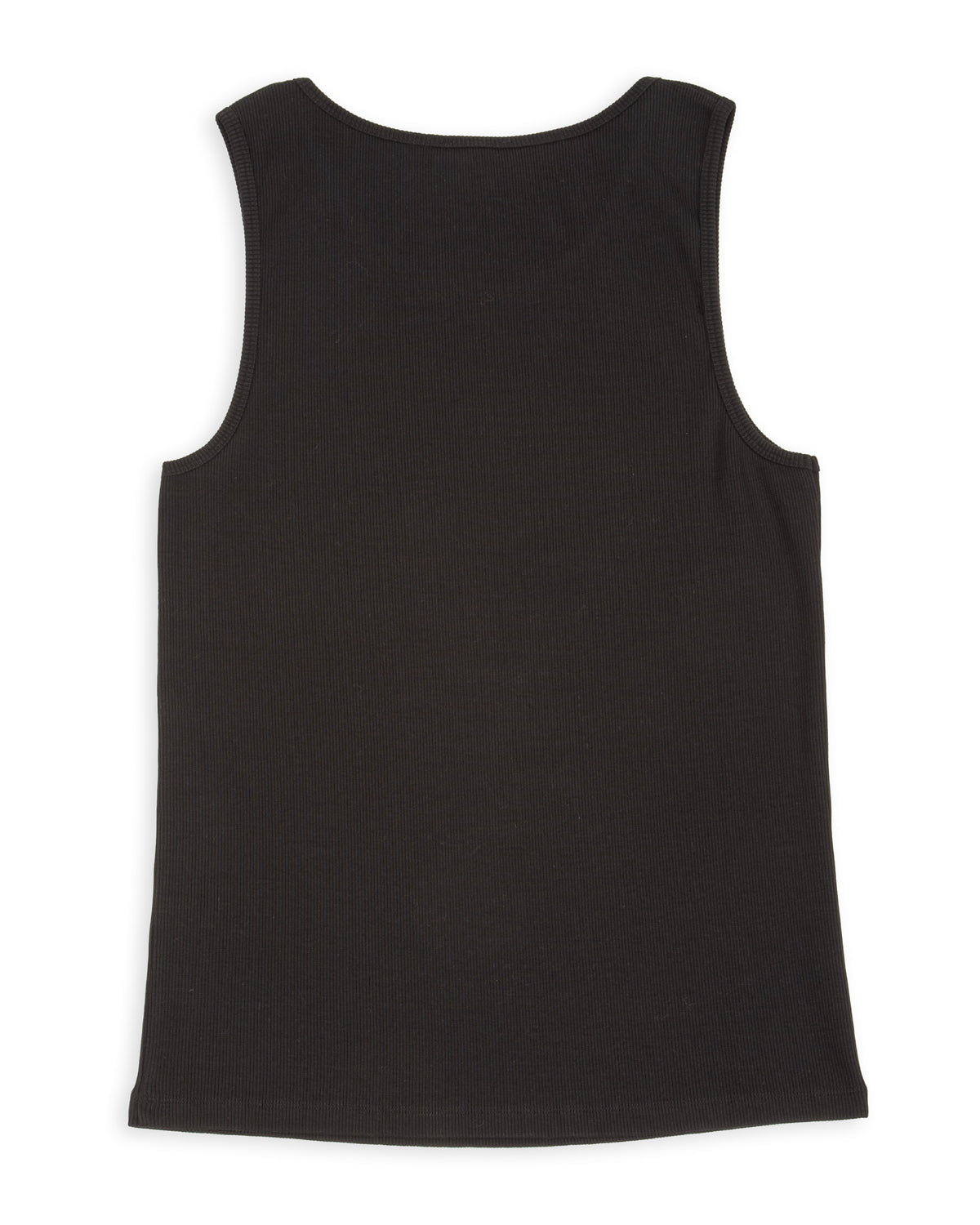 Gråbrodern Vidunge Tank Top - Heavy Cotton Rib Black - Standard & Strange