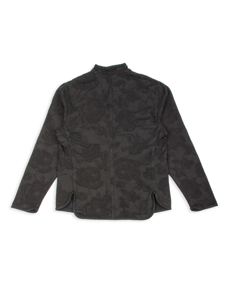 Hansen Refined Work Jacket - Black Flowers - Standard & Strange