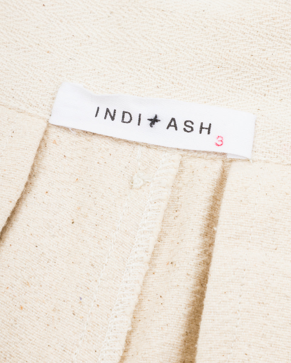 Indi + Ash Big Short - Natural Powerloom Military HBT - Standard & Strange