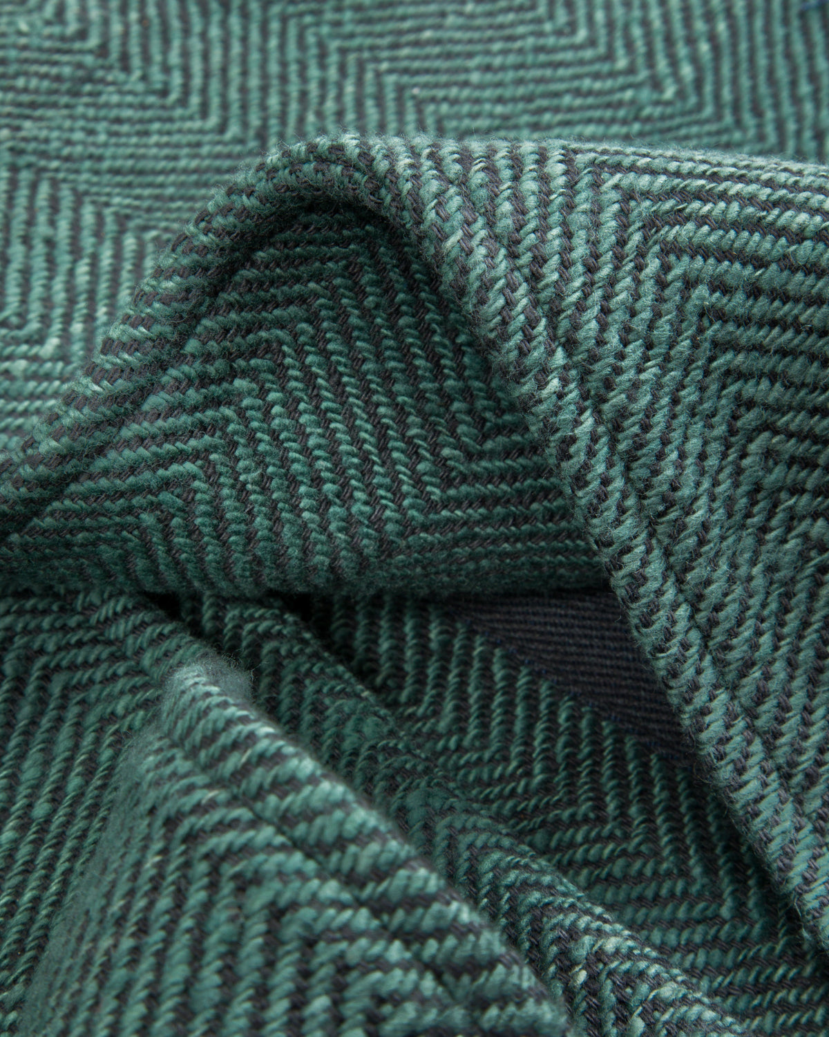 Indi + Ash George Coat - Handspun Midnight Teal/Iron Black HB - Standard & Strange