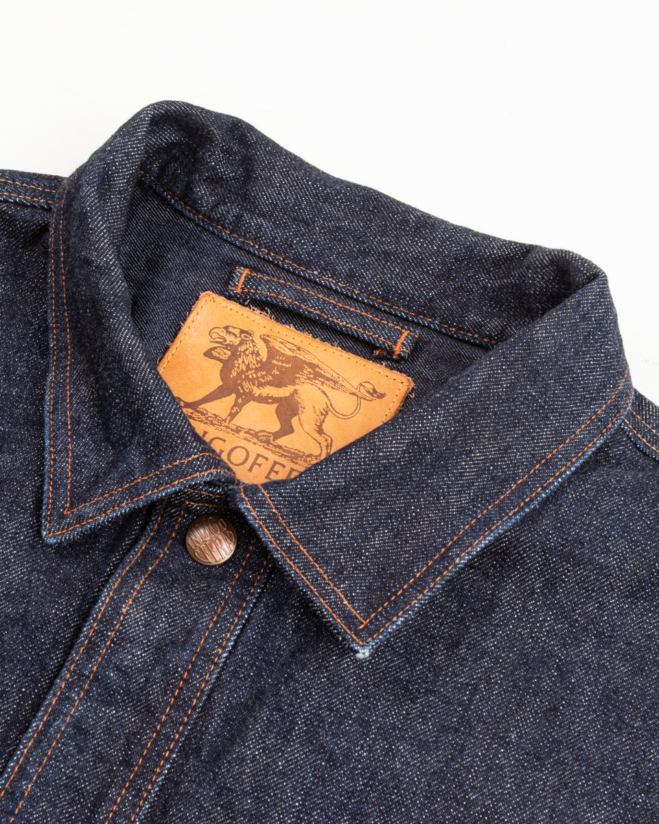 Indigofera Fargo Trucker Jacket - Indigo - Standard & Strange