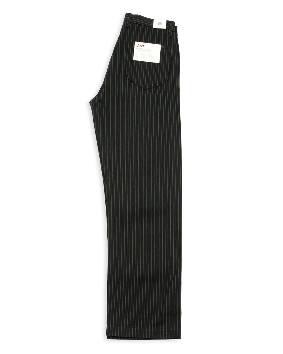Indigofera Jack Pant - Viridescent Stripe - Standard & Strange