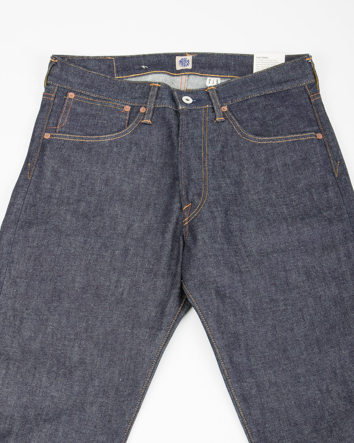 Indigofera Kirk Straight Fit - 29 Hand Dip 13oz Selvedge - Standard & Strange