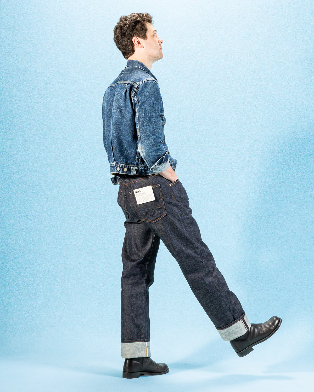 Indigofera Kirk Straight Fit - 29 Hand Dip 13oz Selvedge - Standard & Strange