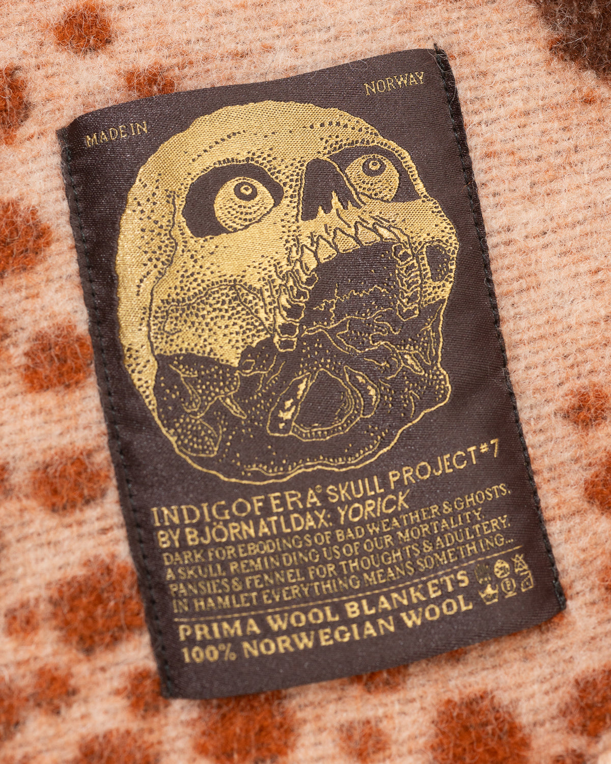 Indigofera Yorick Blanket - Standard & Strange