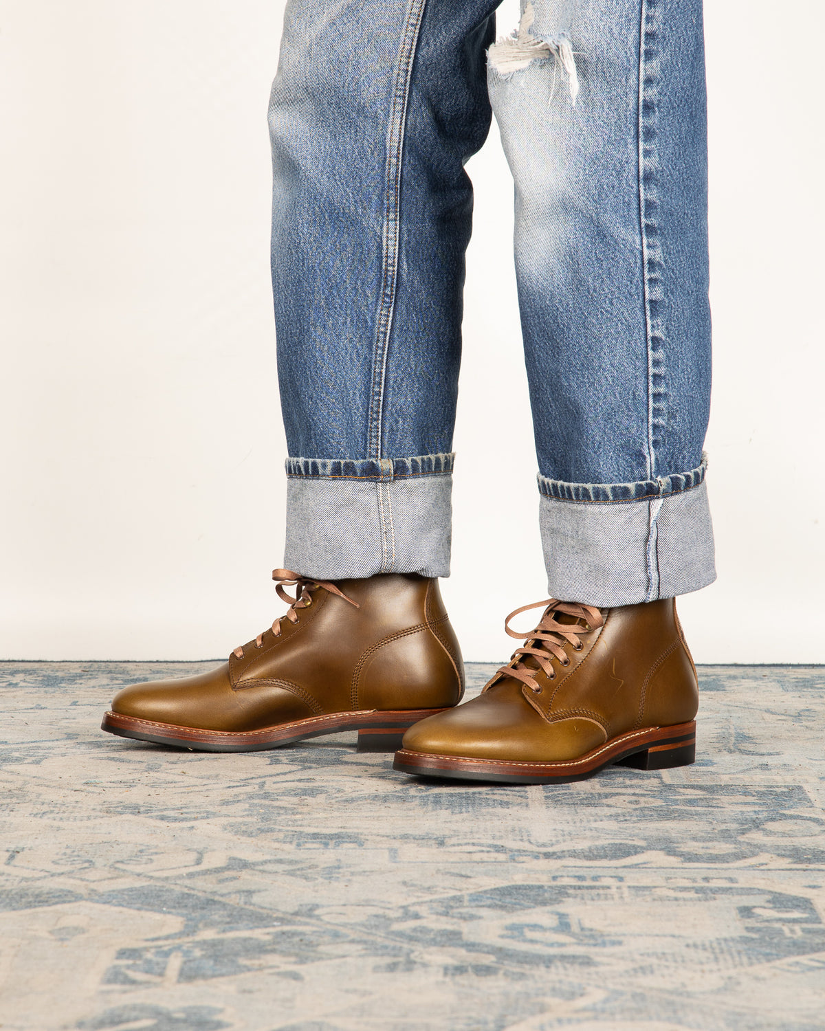 John Lofgren El Capitan Boots - Dark Olive CXL - Standard & Strange