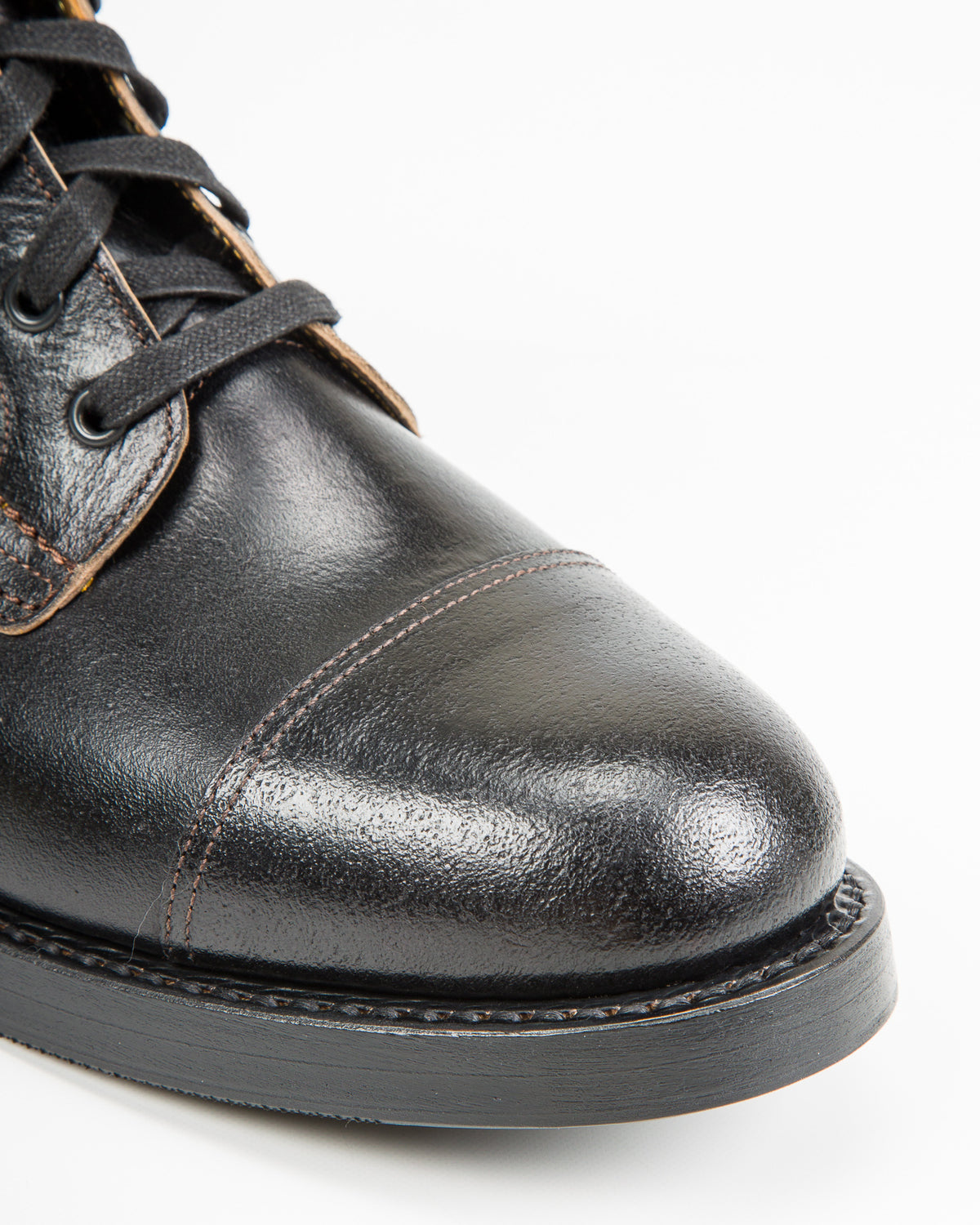 John Lofgren Montgomery Boots - Black Horween Leather SHF - Standard & Strange