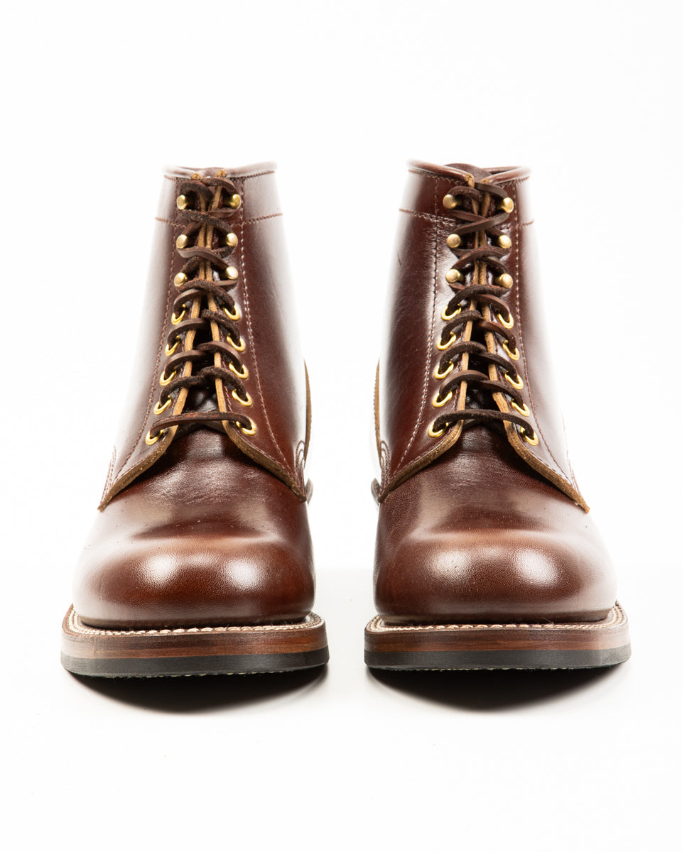 John Lofgren Steel Gang Boots - Dark Brown Shinki Horsebutt - Standard & Strange