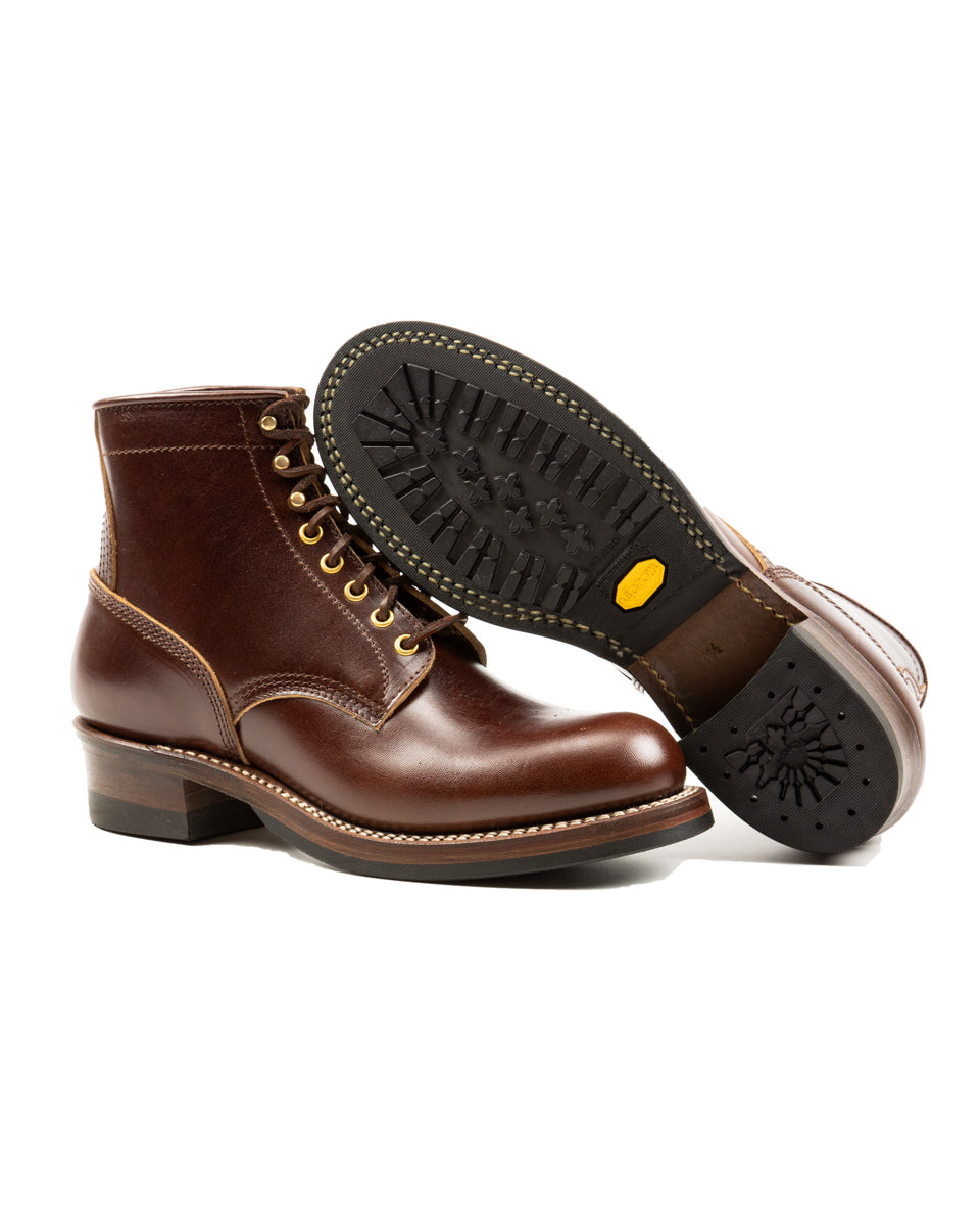 John Lofgren Steel Gang Boots - Dark Brown Shinki Horsebutt - Standard & Strange