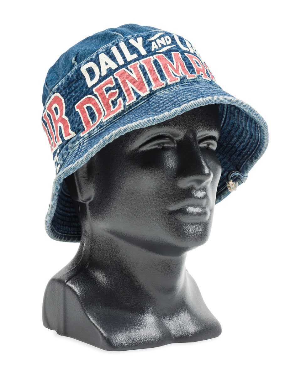 Kapital 11.5ozDenim LAUNDRY Hat - PRO - Standard & Strange