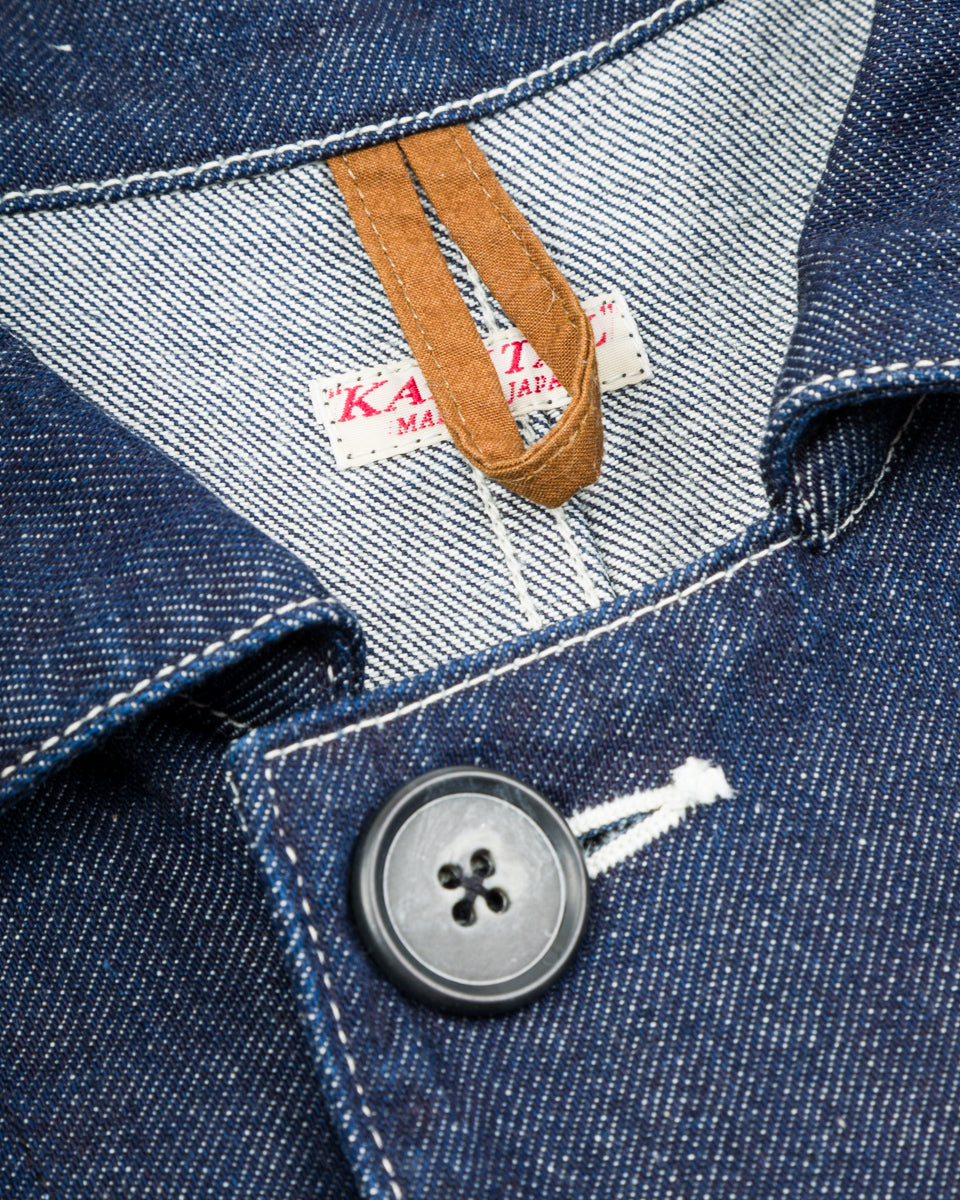 Kapital 11.5ozDenim x 8ozDenim RINGOMAN Coverall - IDG - Standard & Strange