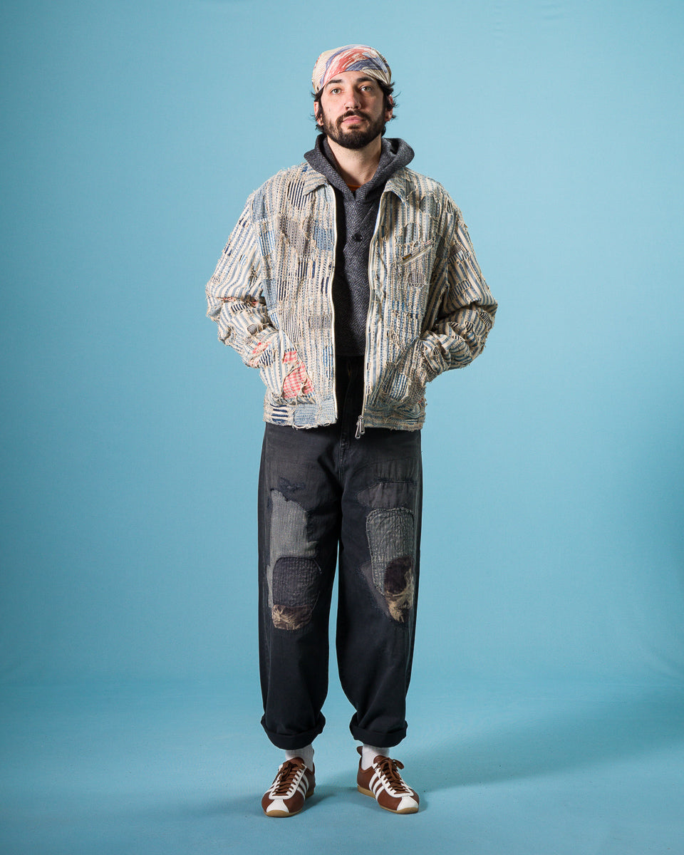 Kapital LIBERTY-BORO ZIP UP Blouson - Hickoree - Standard & Strange