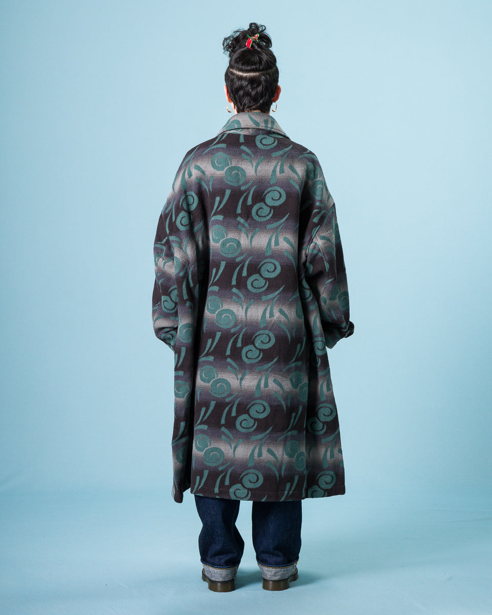 Kapital Napping Cotton PUEBLO VOLTEX CAVALIER Coat - Gray - Standard & Strange