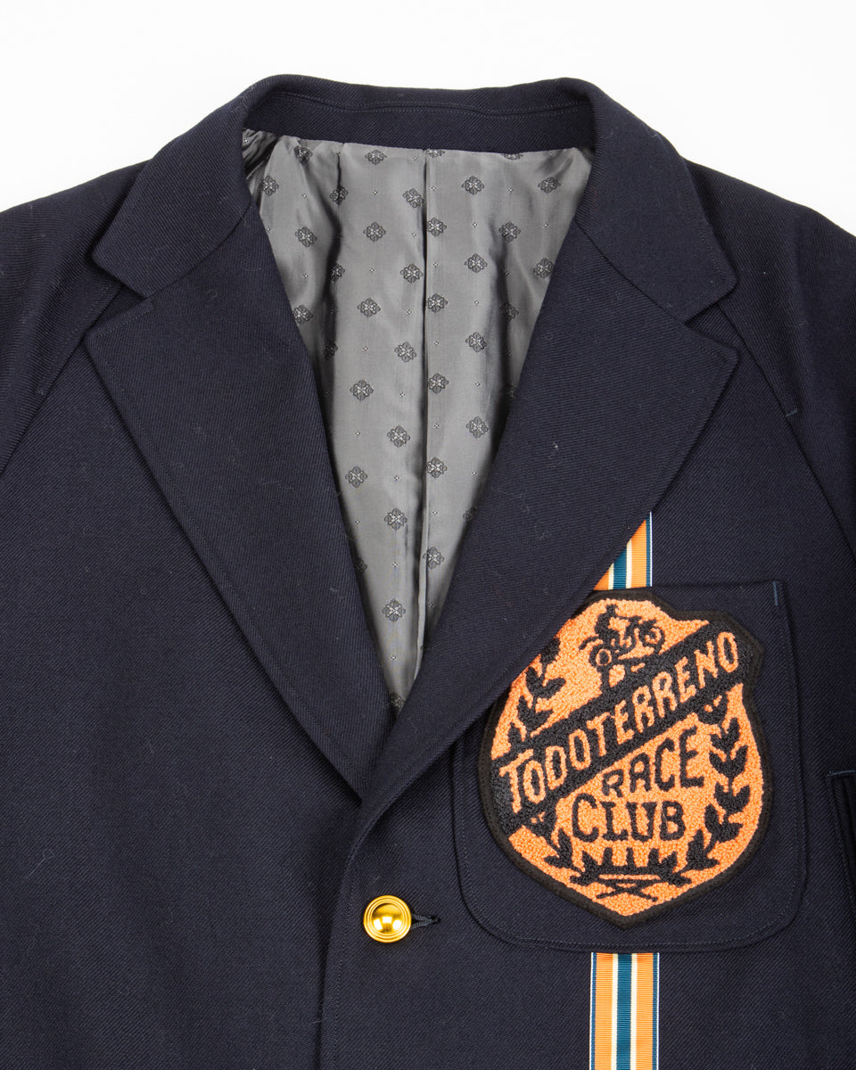 Kapital Wool Serge TODOTERRENO Drizzler Suit JKT - Navy 3 - Standard & Strange