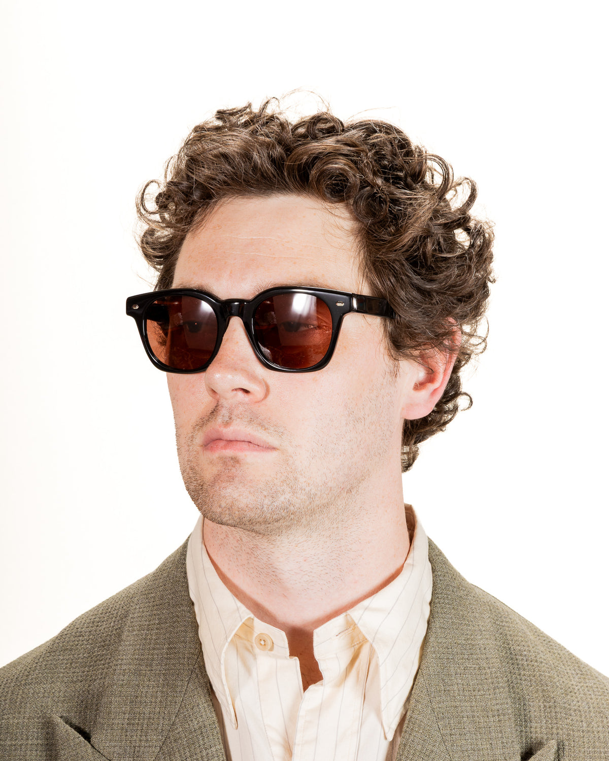 Lowercase Eyewear Dix Sunglass - Black - Standard & Strange