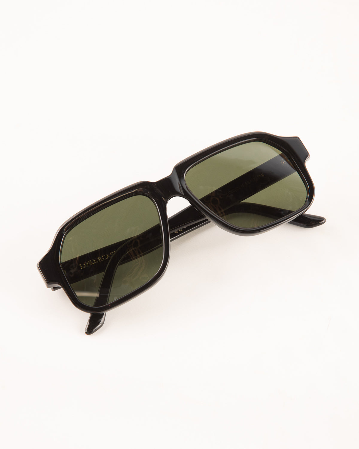 Lowercase Eyewear Lincoln Sunglass - Black - Standard & Strange