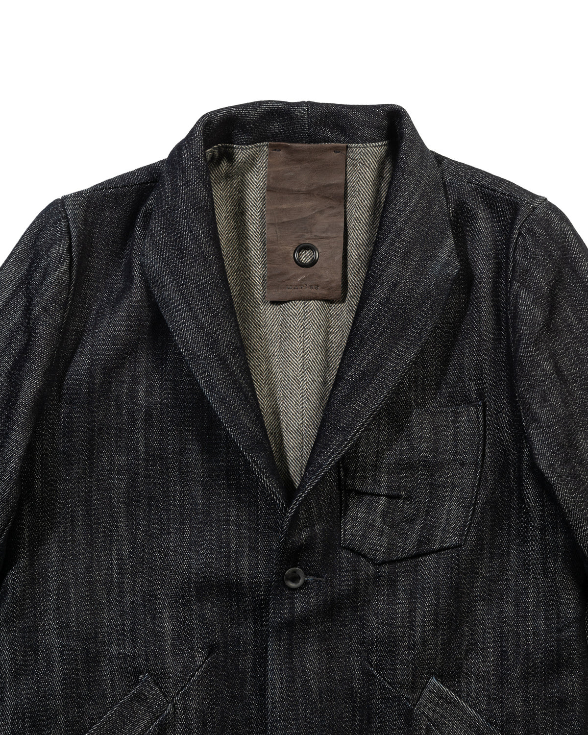 MATiAS Anacapa Blazer - Bleek Indigo Super Slub - Standard & Strange