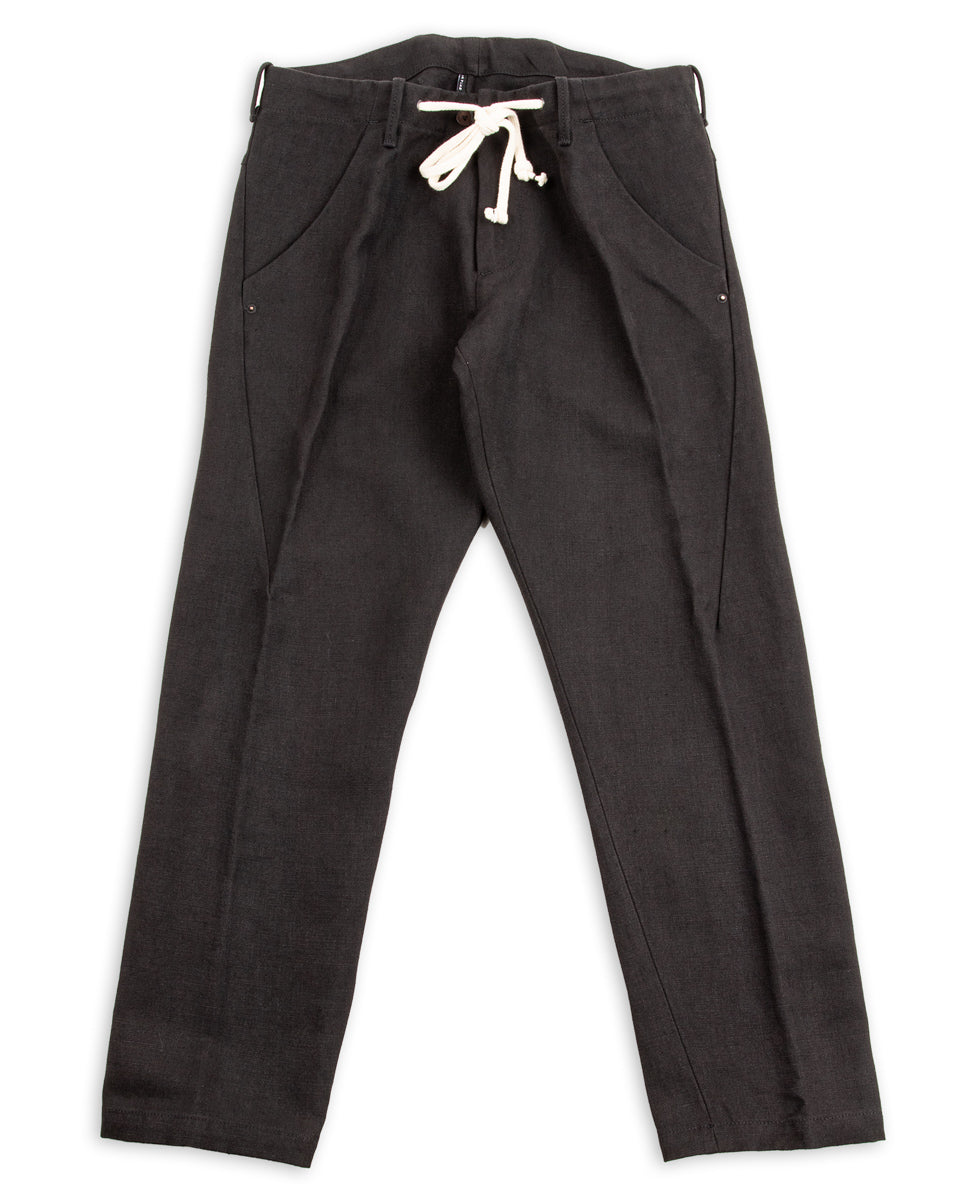 MATiAS Rivera II Pant - Kurai Black Hemp Canvas - Standard & Strange