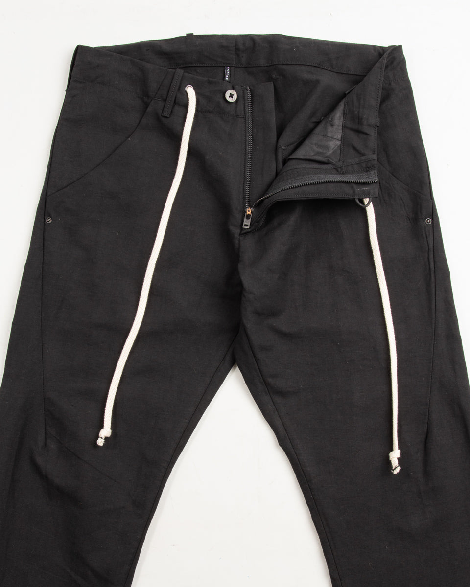MATiAS Rivera II Pant - Marzo Black Linen/Hemp - Standard & Strange