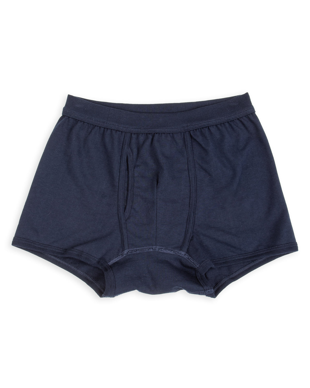 Merz b. Schwanen 254 Loopwheeled Loopwheeled Boxer Brief - Ink Blue - Standard & Strange