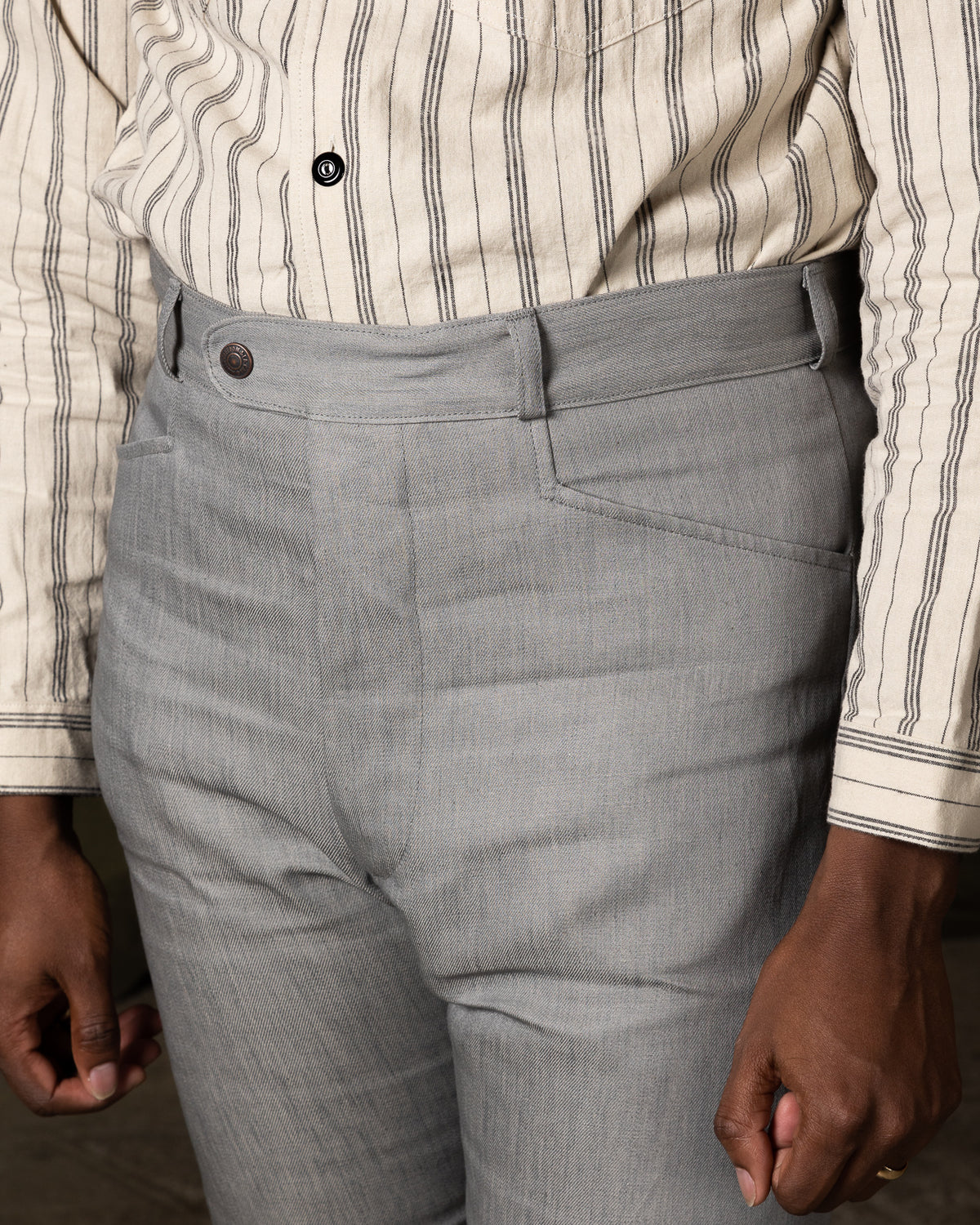 Mister Freedom "Nouvelle Vague" Slacks - Slate Grey - Standard & Strange