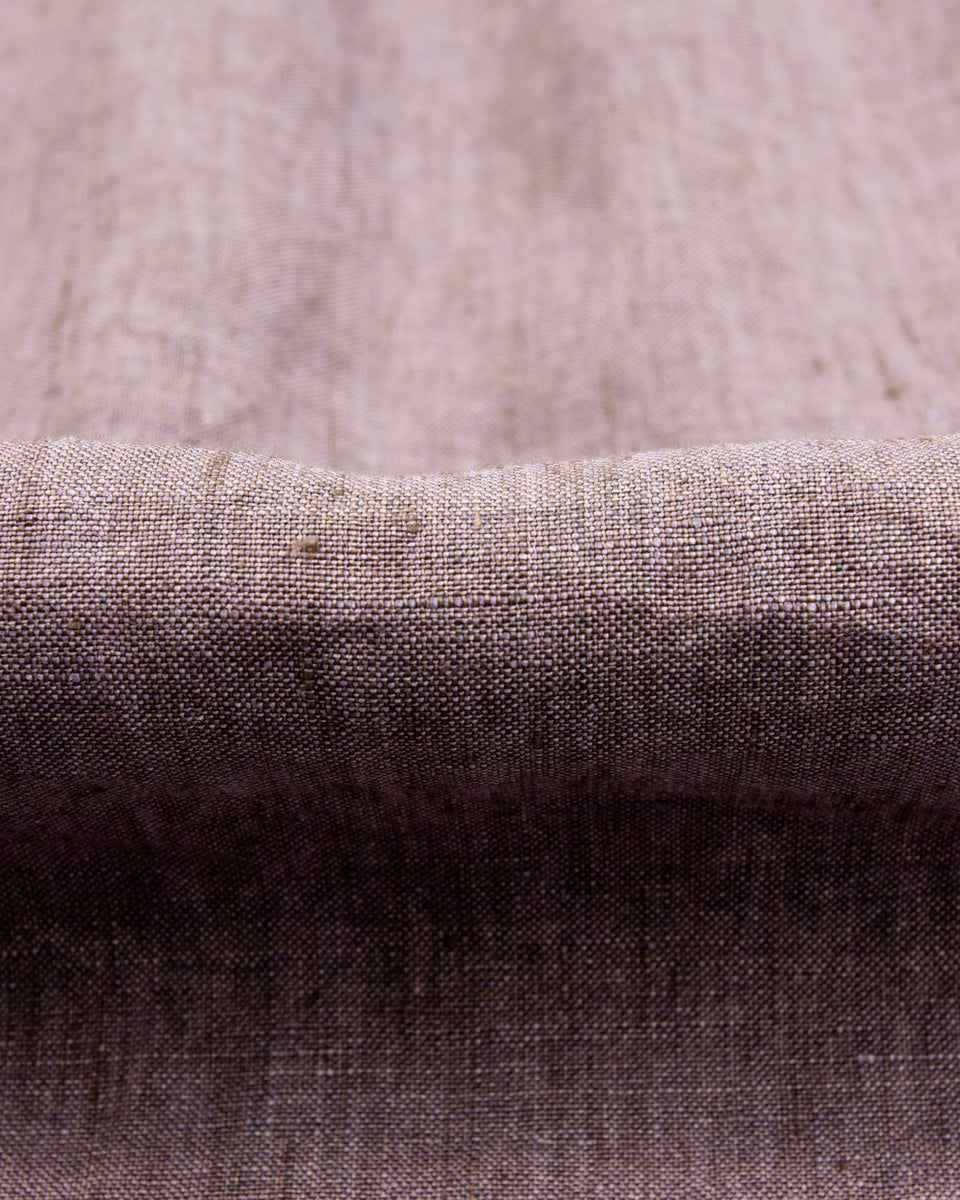 MotivMfg Authentic Fit BD Shirt - Violet Superfine Linen Broadcloth - Standard & Strange