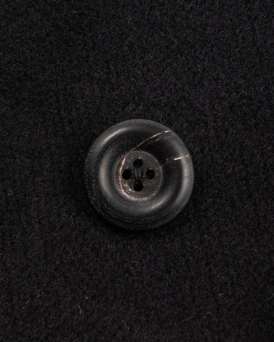 MotivMfg Platica Peacoat - Black Mallelieus Vintage Velour Overcoating - Standard & Strange