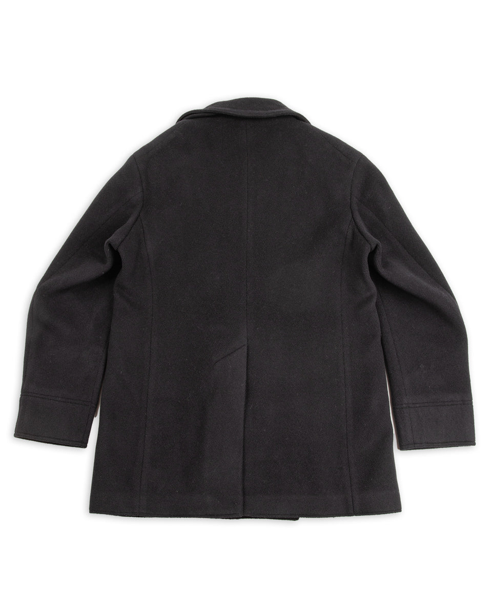 MotivMfg Platica Peacoat - Black Mallelieus Vintage Velour Overcoating - Standard & Strange
