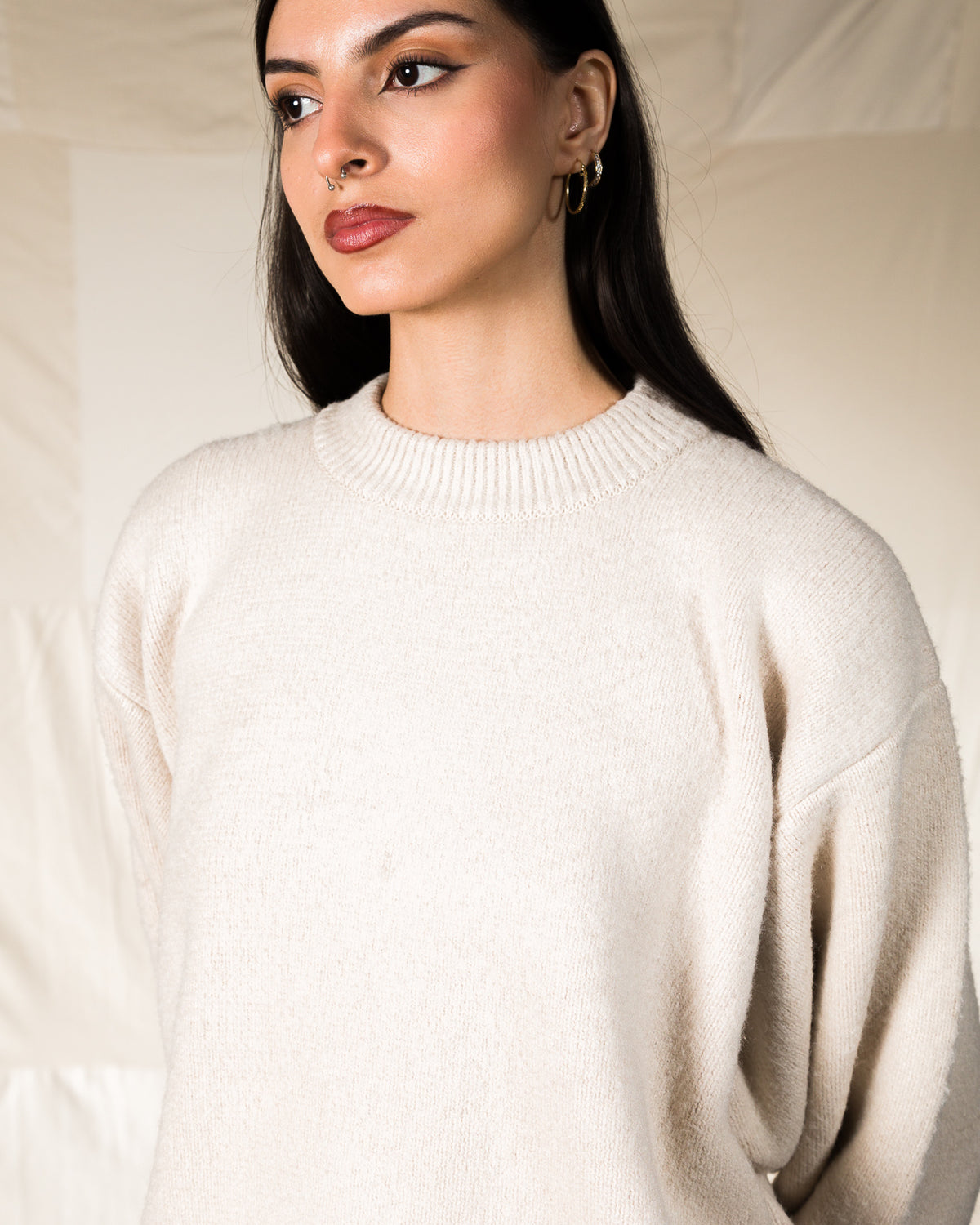 Olde H & Daughter Silk Shaggy Dog Pullover - Butter - Standard & Strange