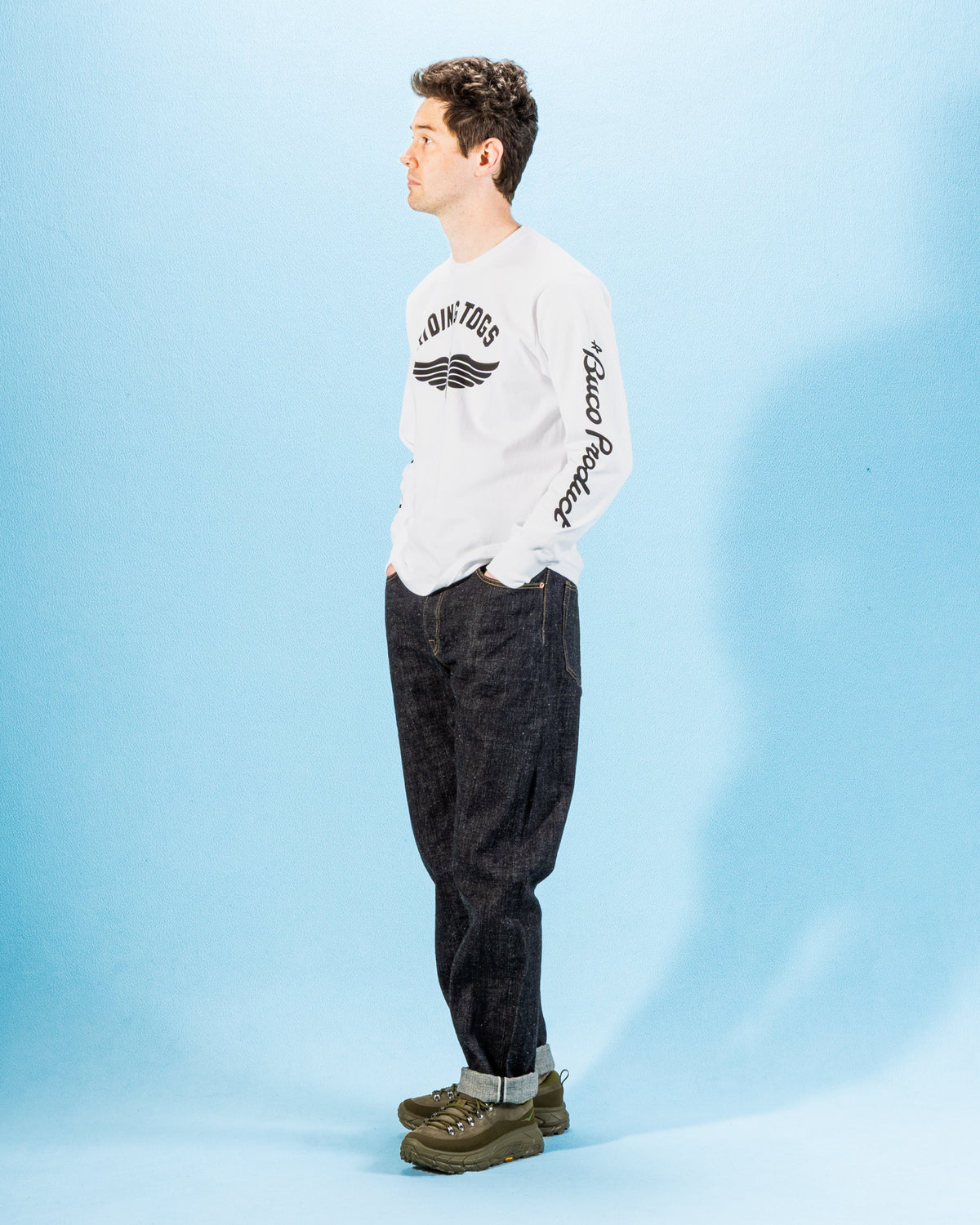 Omoto Denim 15.5 oz Relax Fit Jeans - Slub Nep Denim - Standard & Strange