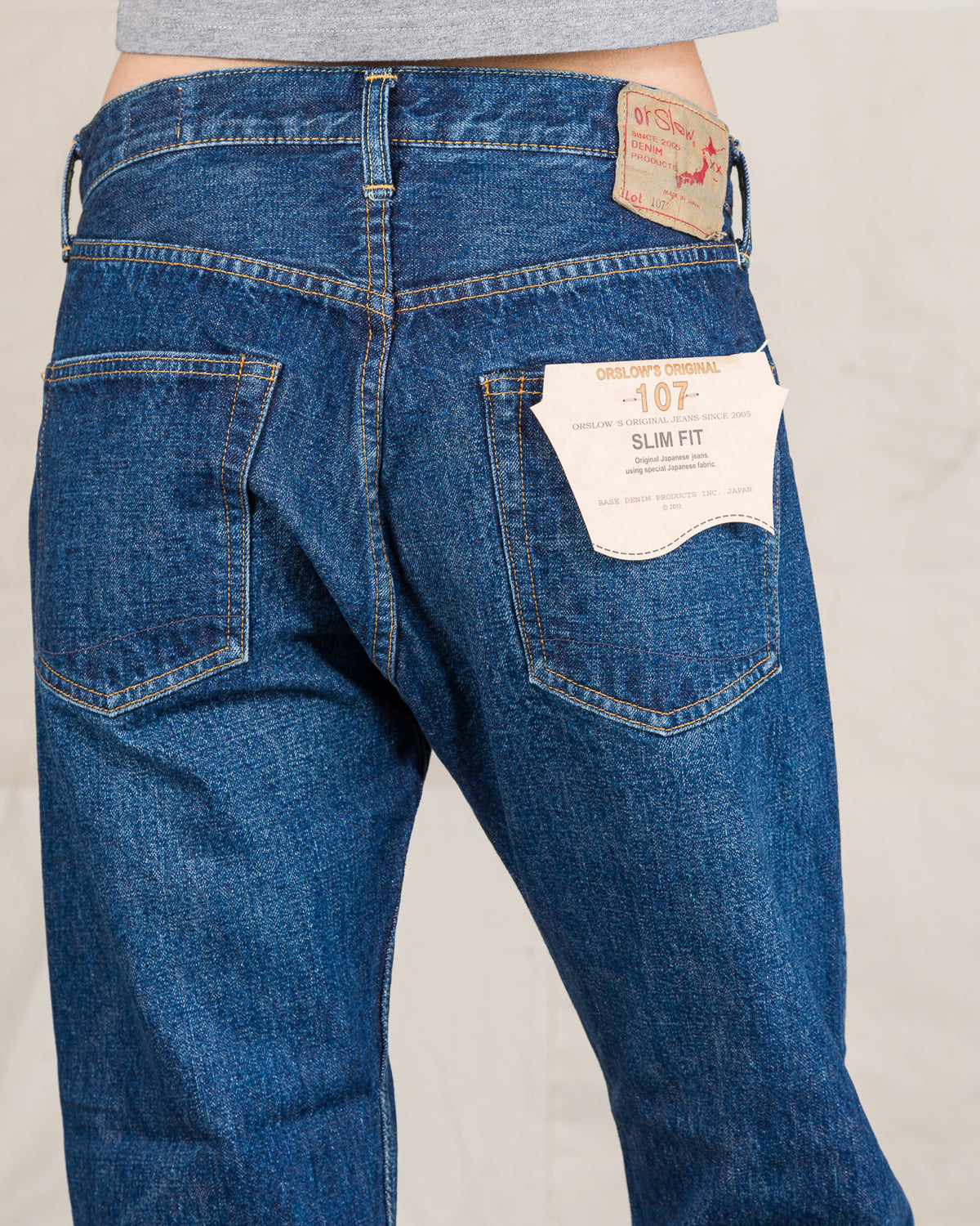 OrSlow 107 Ivy Fit Denim - Two Year Wash - Standard & Strange