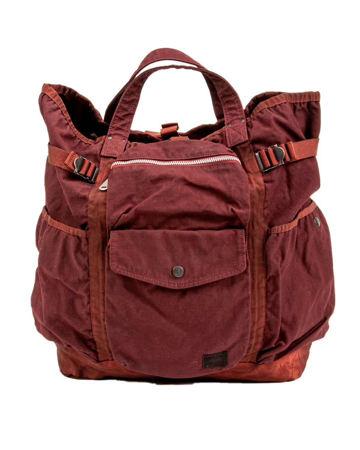 PORTER - Yoshida & Co Crag 2Way Rucksack - Maroon - Standard & Strange