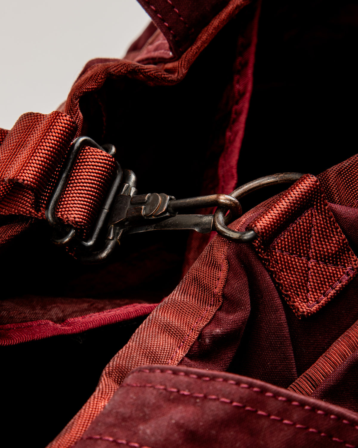 PORTER - Yoshida & Co Crag 2Way Rucksack - Maroon - Standard & Strange