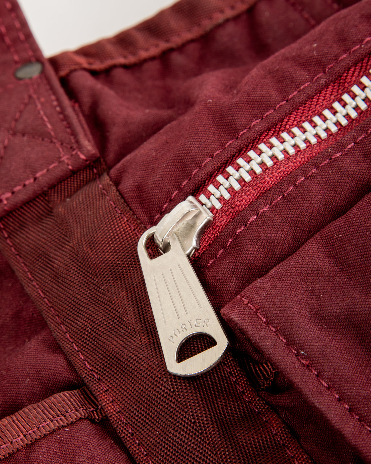 PORTER - Yoshida & Co Crag Tote Bag - Maroon - Standard & Strange