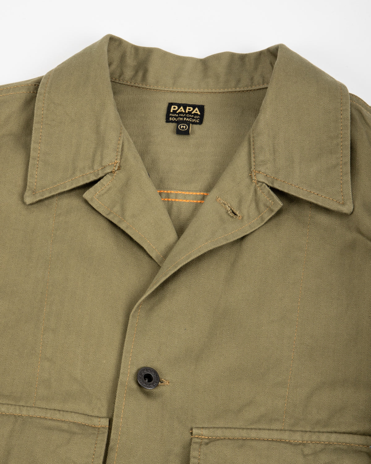 Papa Nui Beach Combat Jacket - Olive Drab - Standard & Strange