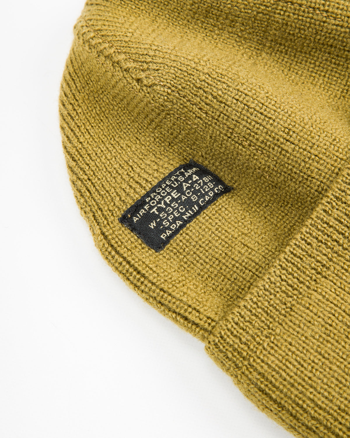 Papa Nui X-1 Watch Cap - Khaki Wool - Standard & Strange