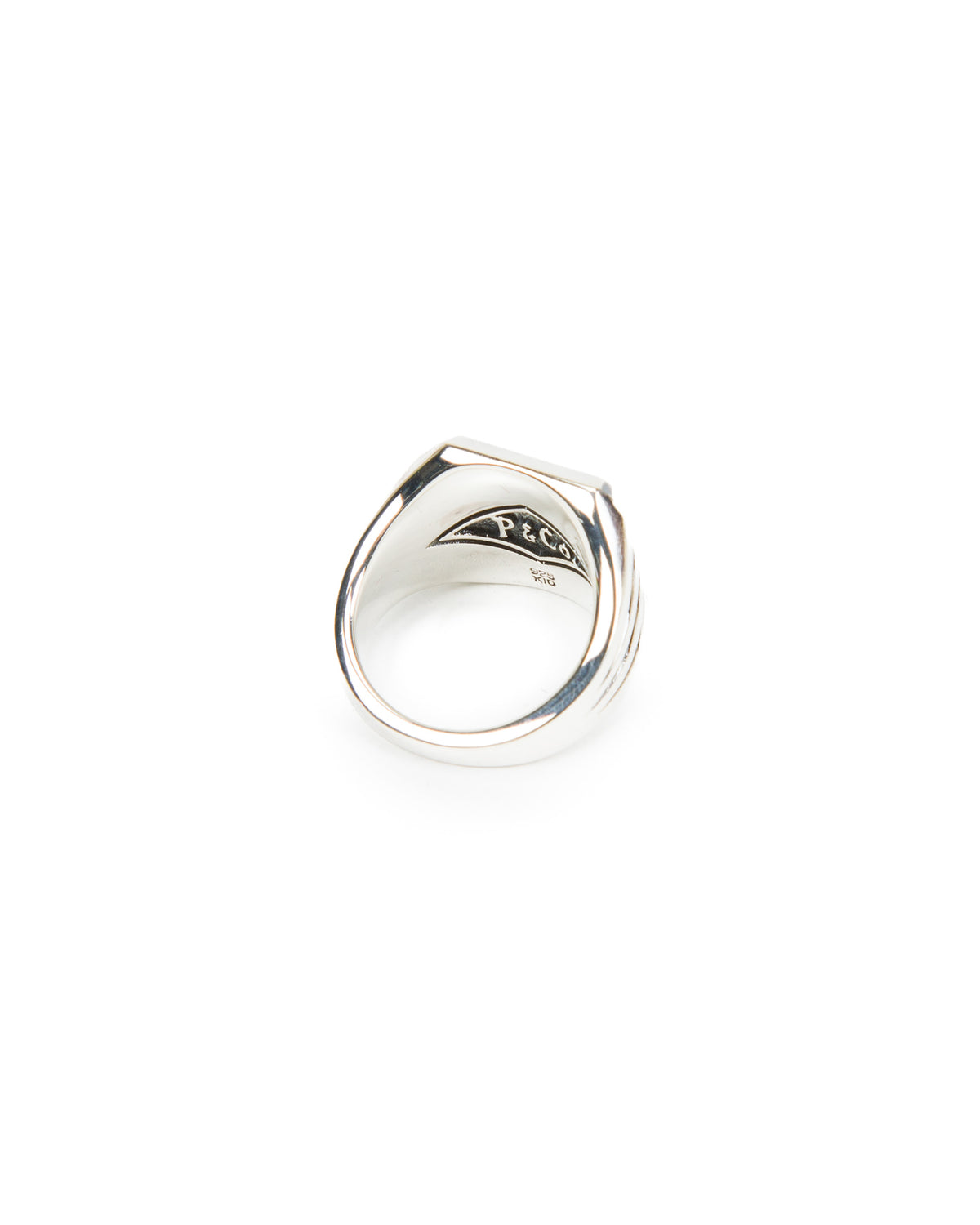 Peanuts & Co Pharaoh's Horse Ring - Square - Silver x 10K Gold - Standard & Strange