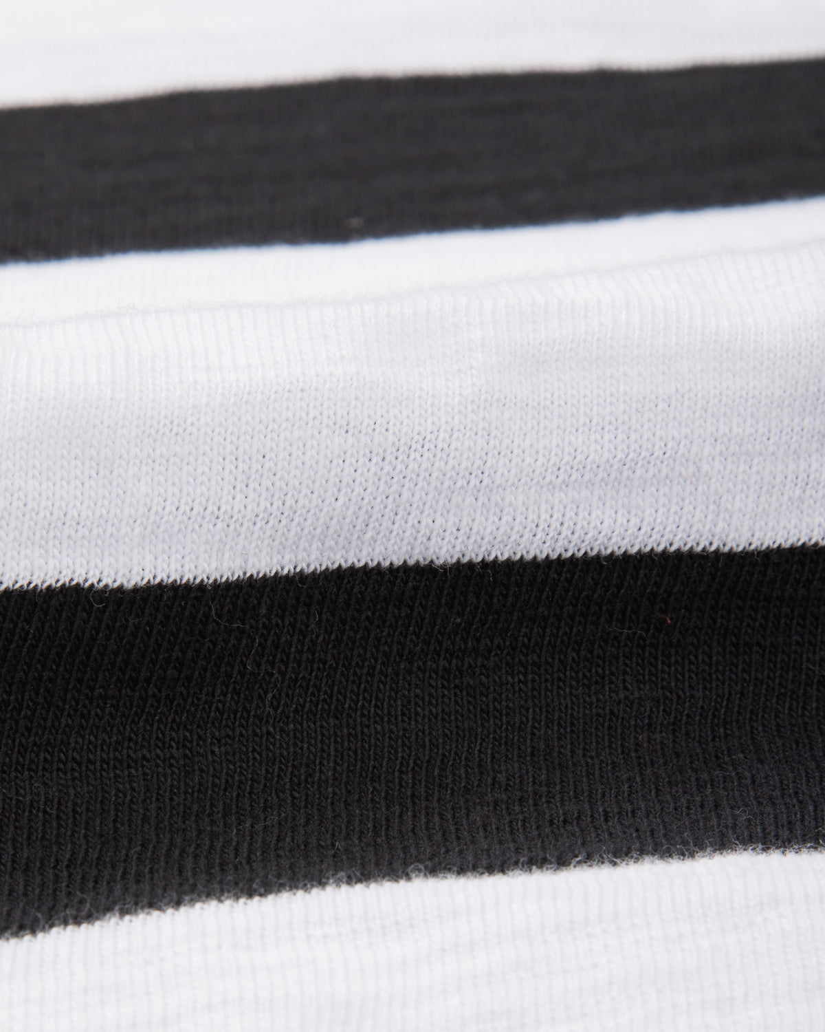 The Real McCoy's Buco Stripe Tee L/S - White - Standard & Strange