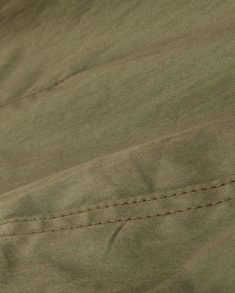The Real McCoy's Hood, Winter, w/Synthetic Fur Ruff - Olive - Standard & Strange
