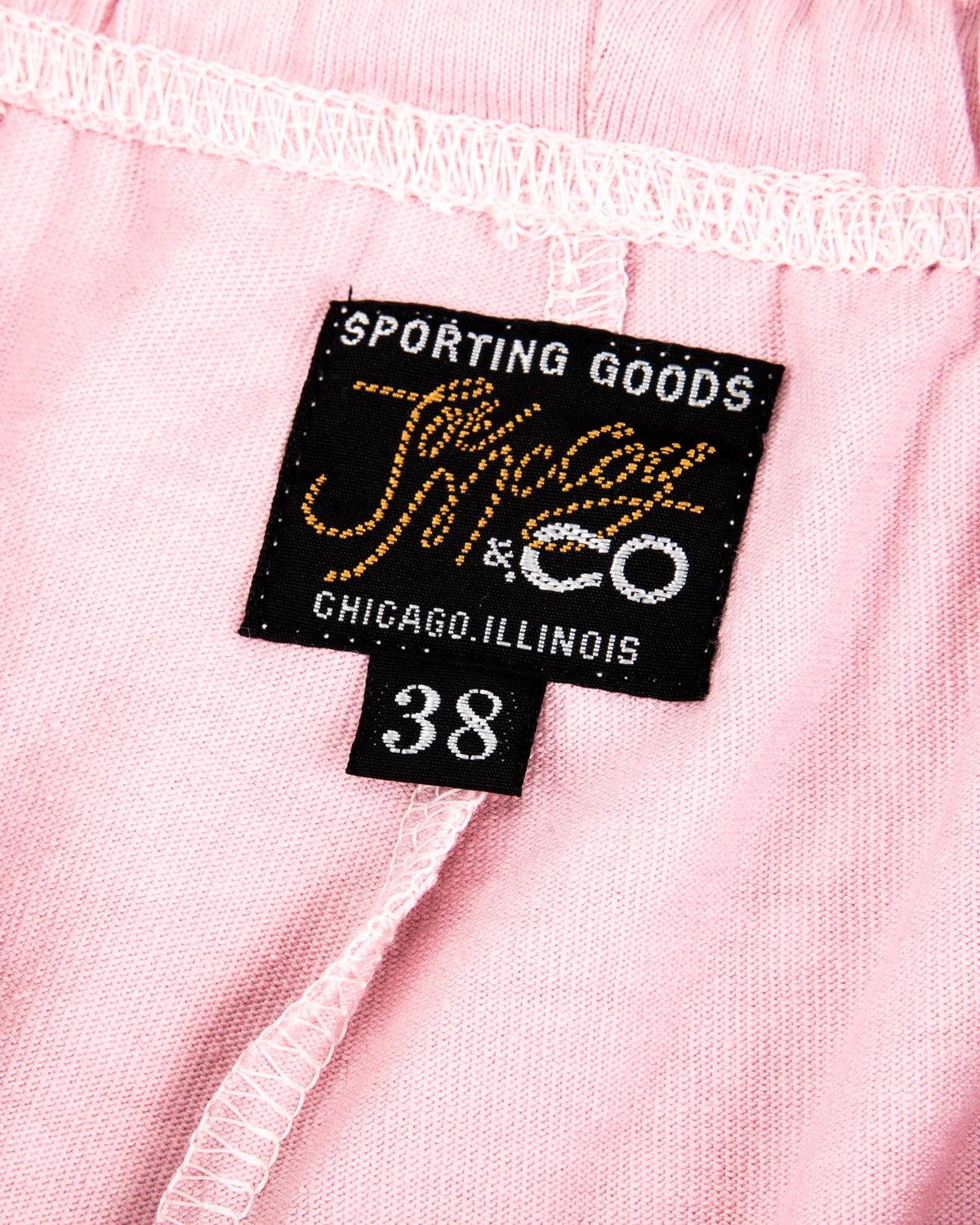 The Real McCoy's Jersey Gym Shorts - Pink - Standard & Strange