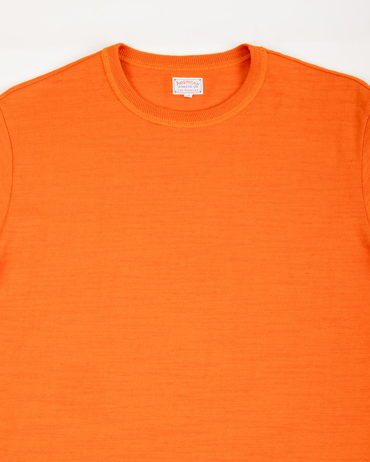 The Real McCoy's Athletic T-Shirt / Loop-Wheel - Orange - Standard & Strange