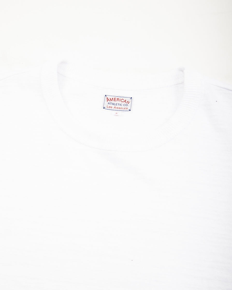 The Real McCoy's Athletic T-Shirt / Loop-Wheel - White - Standard & Strange