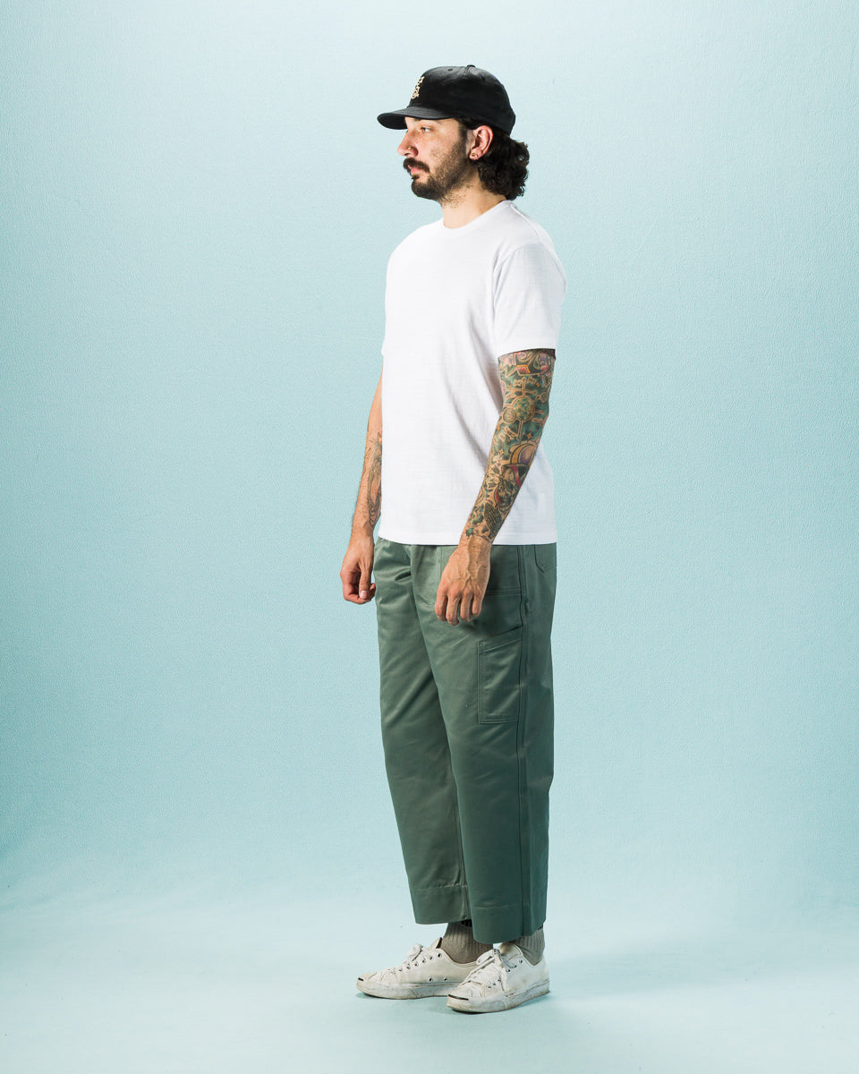 The Real McCoy's Athletic T-Shirt / Loop-Wheel - White - Standard & Strange