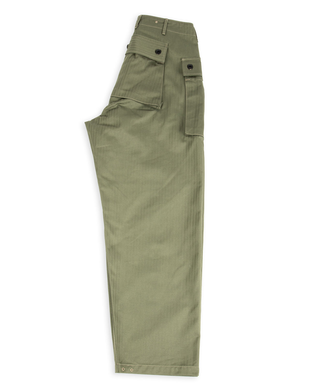 The Real McCoy's P-44 Utility Trousers - Sage Green - Standard & Strange