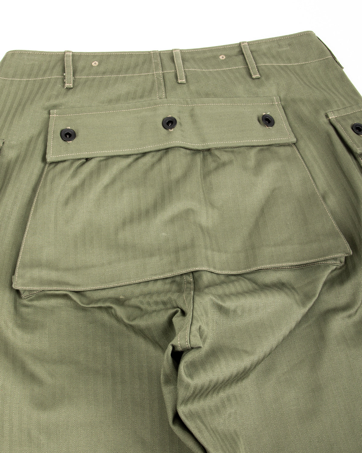 The Real McCoy's P-44 Utility Trousers - Sage Green - Standard & Strange