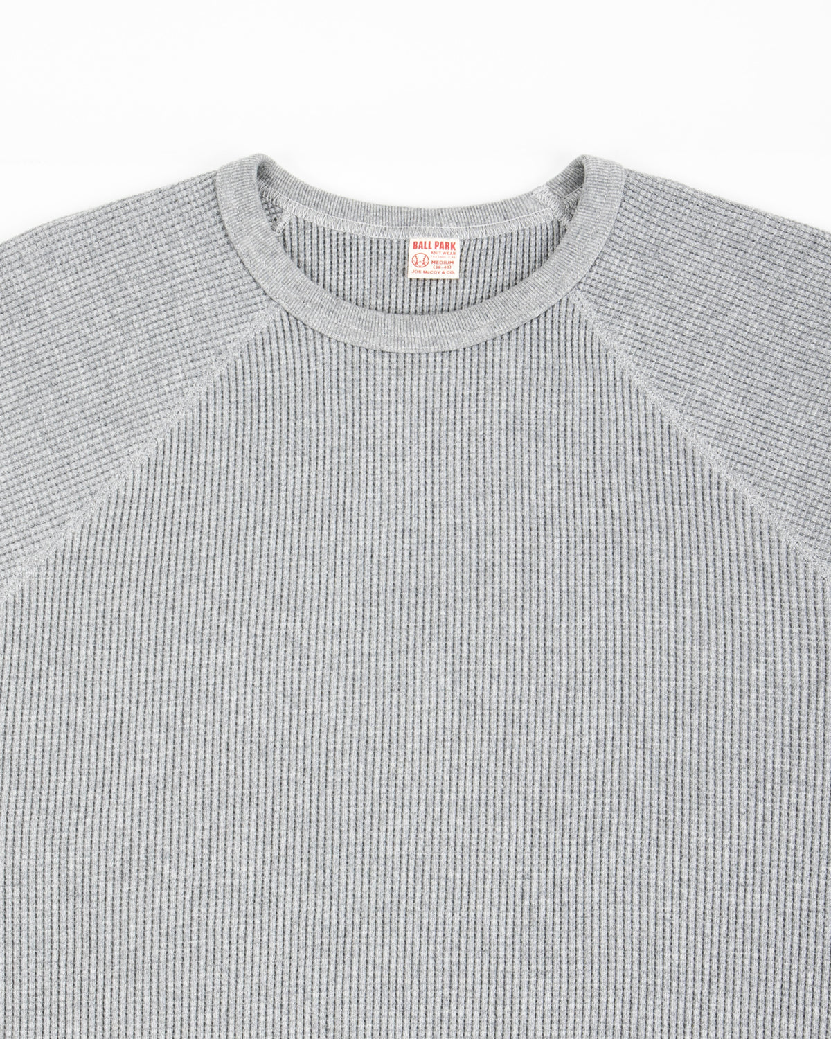 The Real McCoy's Summer Thermal Tee - Gray - Standard & Strange
