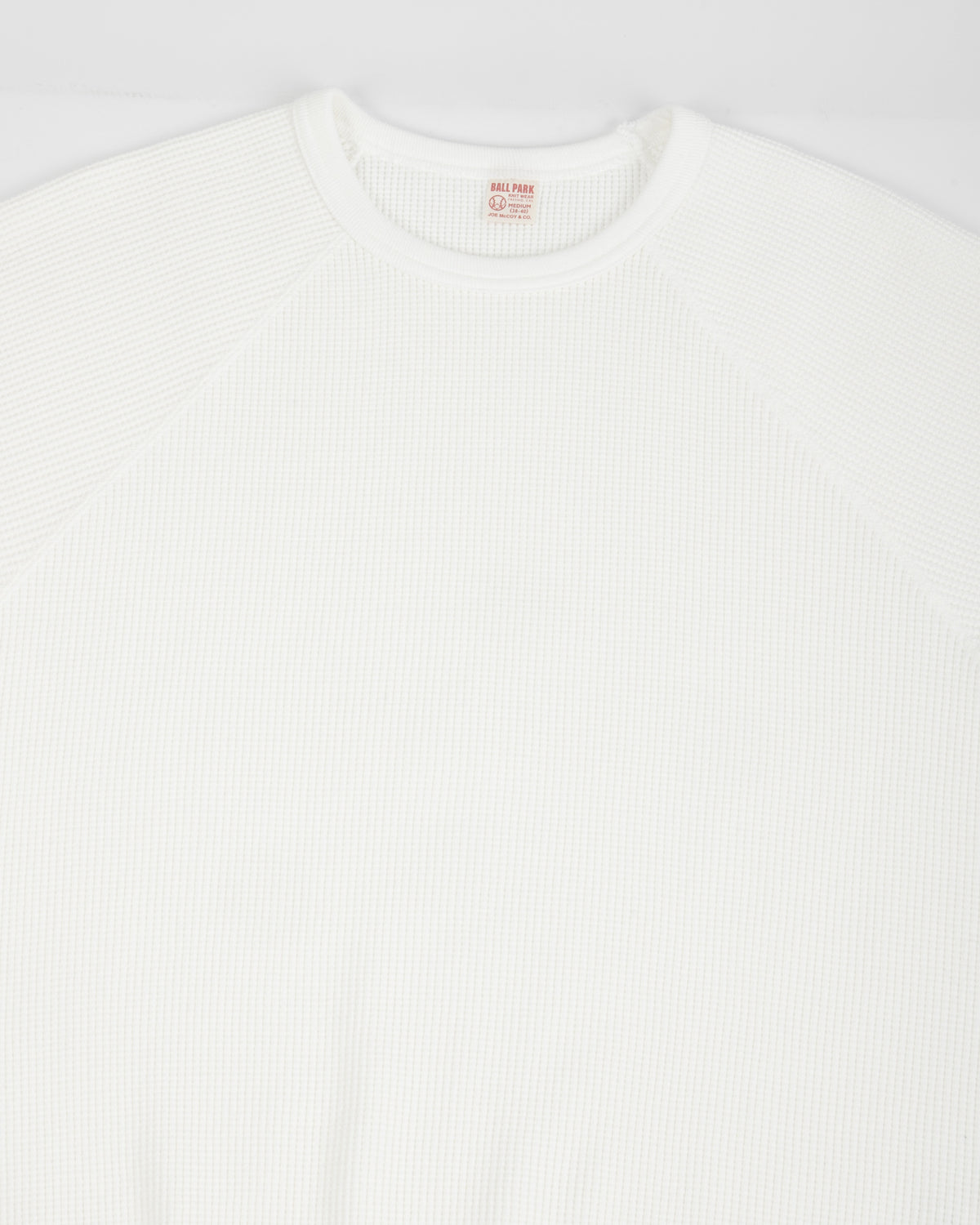 The Real McCoy's Summer Thermal Tee - White - Standard & Strange