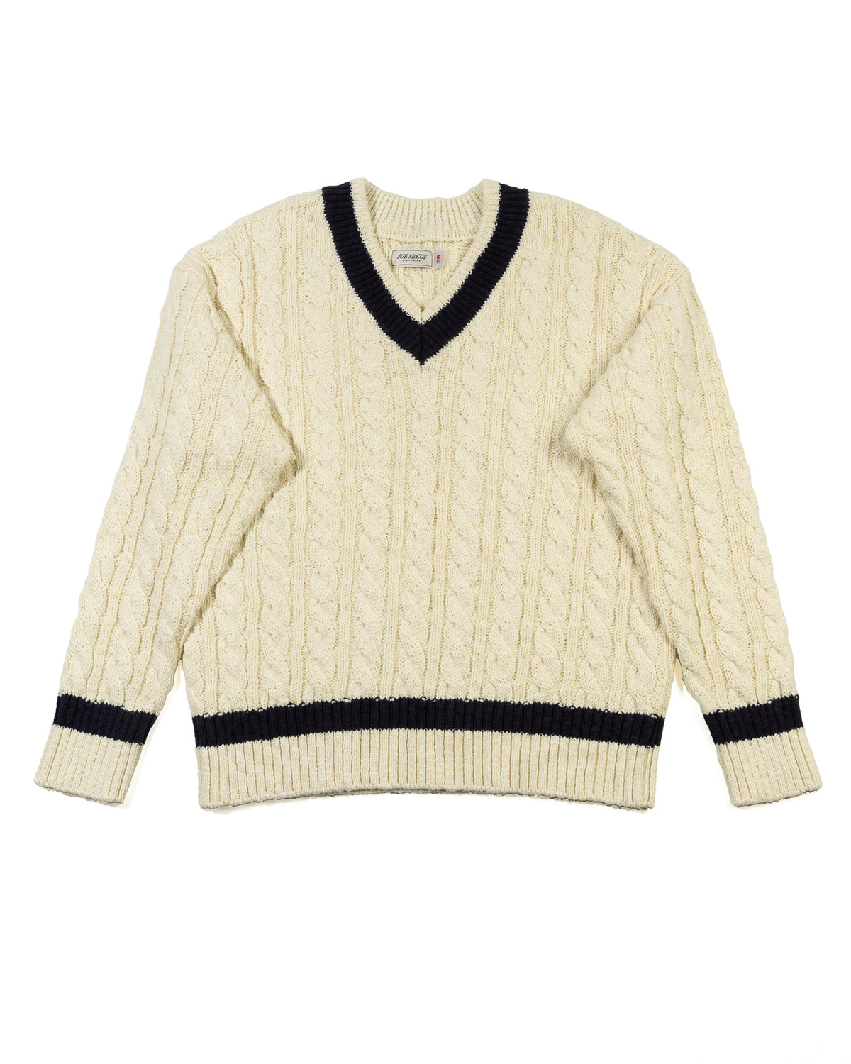 The Real McCoy's Tilden Knit Sweater - Milk - Standard & Strange