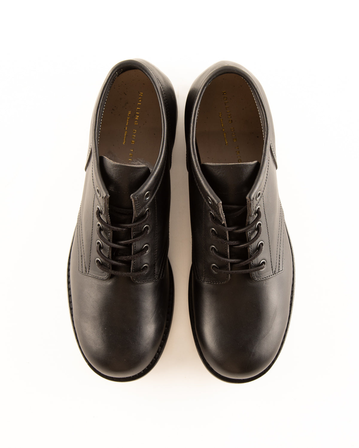 Rolling Dub Trio Coupen Mid-Cut Boots - Black Guidi Calf - Standard & Strange