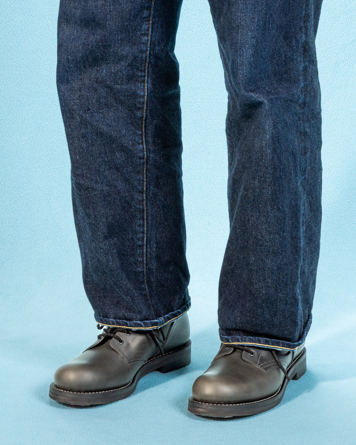 Rolling Dub Trio Coupen Mid-Cut Boots - Gray Guidi Calf - Standard & Strange